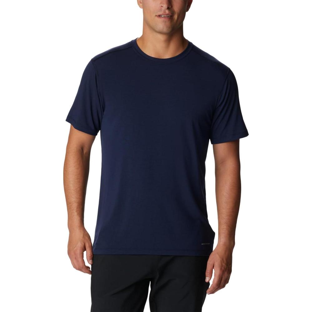 imageColumbia Mens Endless Trail Running Tech TeeCollegiate Navy