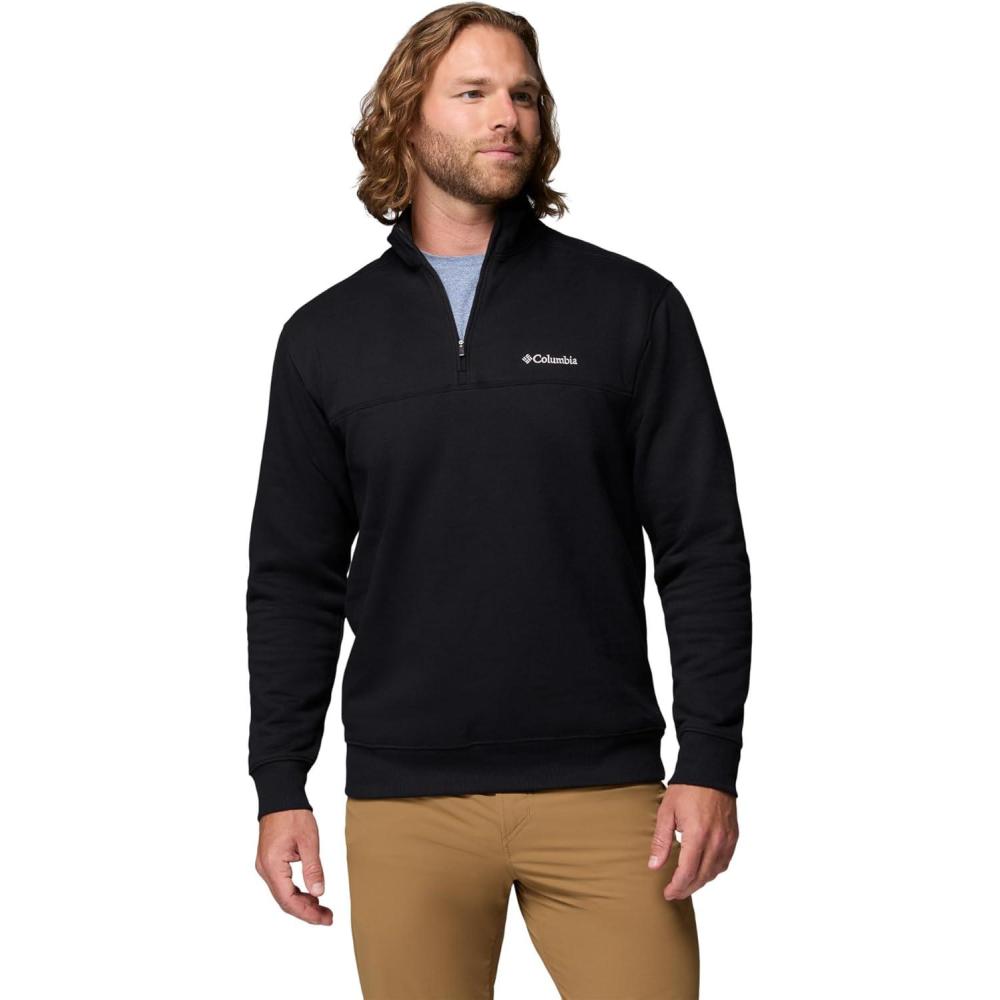 imageColumbia Mens Hart Mountain II Half Zip JacketBlack