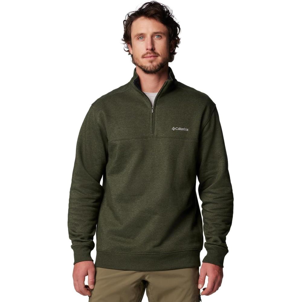 imageColumbia Mens Hart Mountain II Half Zip JacketGreenscape Heather