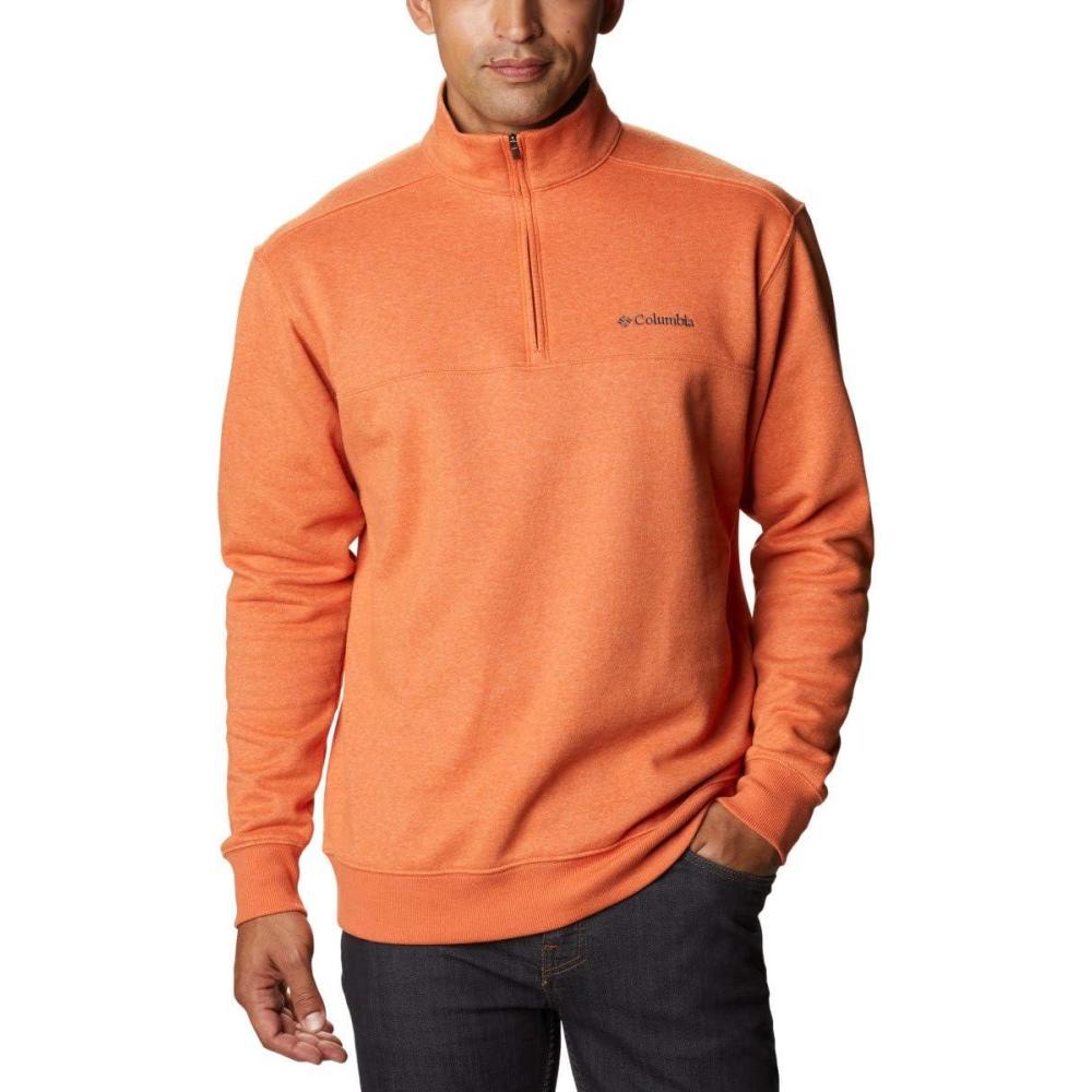imageColumbia Mens Hart Mountain II Half Zip JacketHarvest Heather
