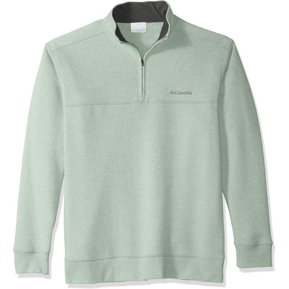 imageColumbia Mens Hart Mountain II Half Zip JacketNiagara Heather