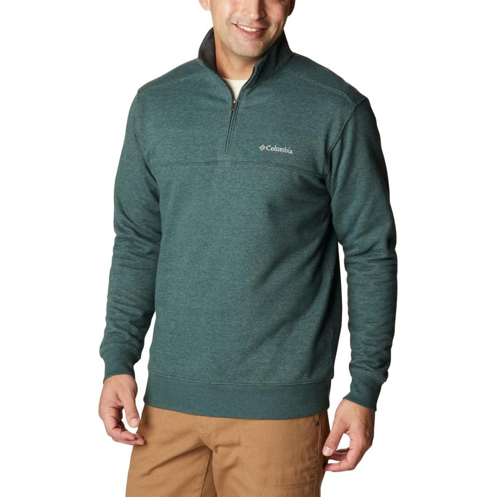 imageColumbia Mens Hart Mountain II Half Zip JacketSpruce Heather