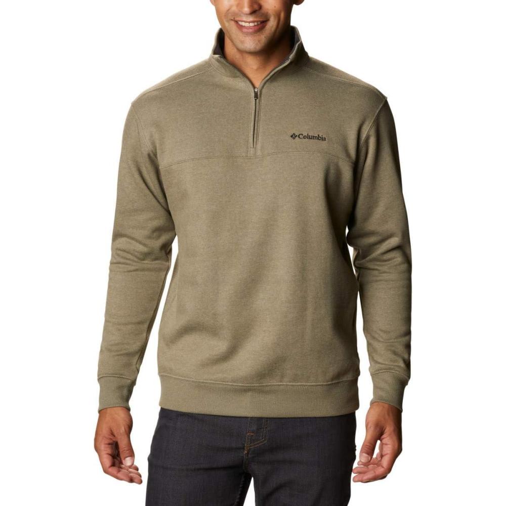 imageColumbia Mens Hart Mountain II Half Zip JacketStone Green Heather