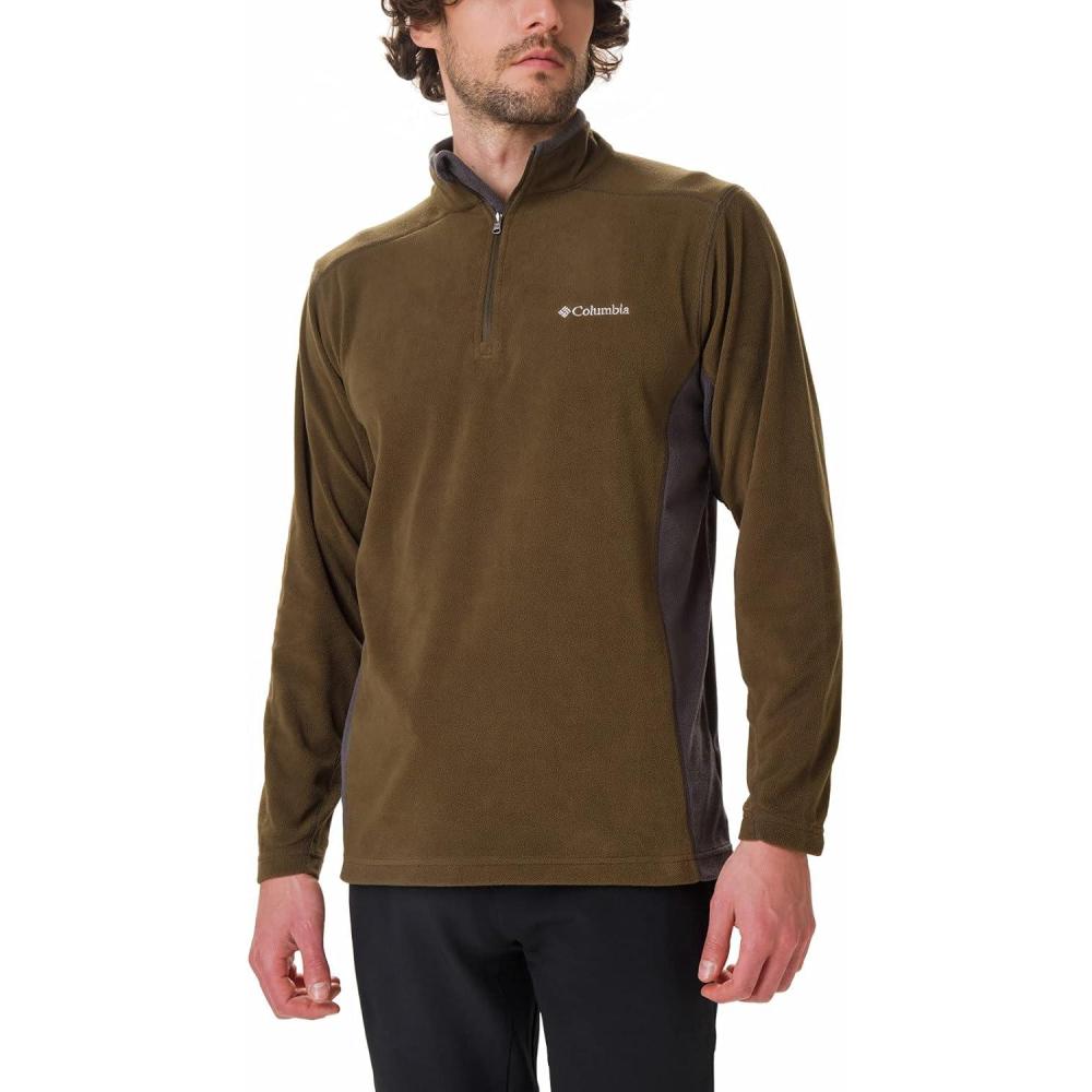 imageColumbia Mens Klamath Range Ii Half ZipOlive Green Shark