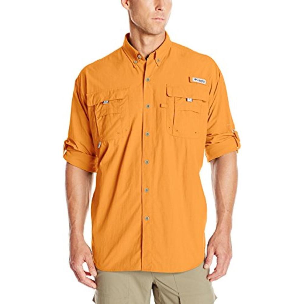 imageColumbia Mens PFG Bahama II Long Sleeve ShirtAmber