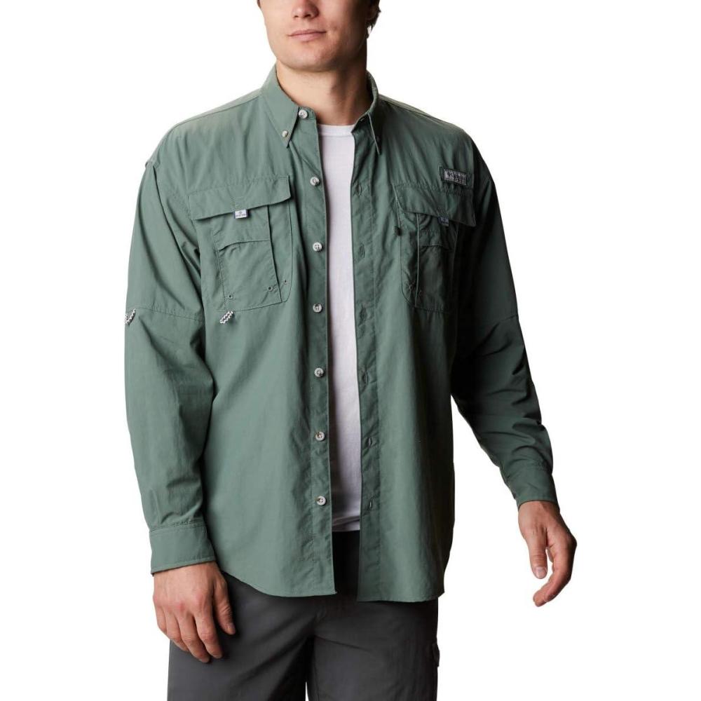 imageColumbia Mens PFG Bahama II Long Sleeve ShirtPond
