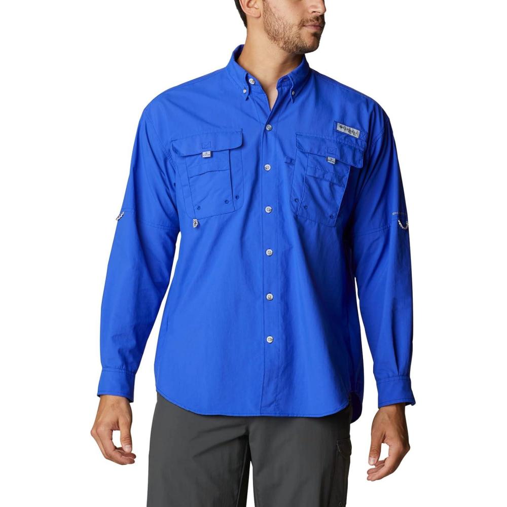imageColumbia Mens PFG Bahama II Long Sleeve ShirtTanzanite