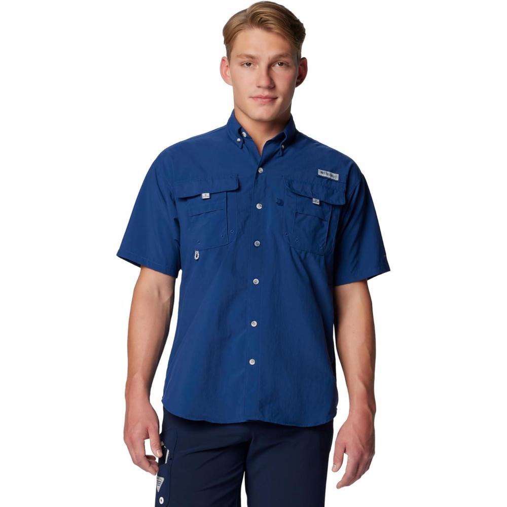 imageColumbia Mens PFG Bahama II Short Sleeve ShirtCarbon