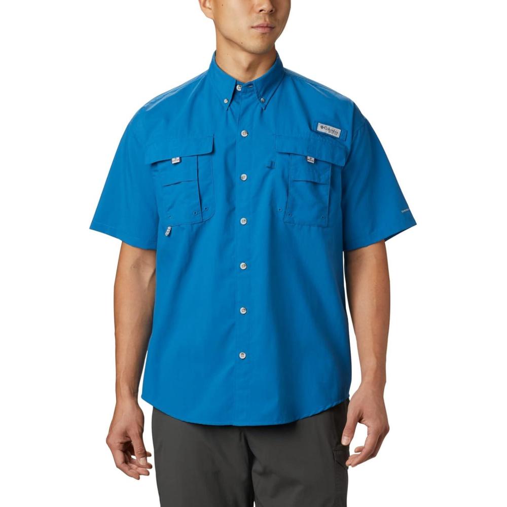 imageColumbia Mens PFG Bahama II Short Sleeve ShirtDark Pool