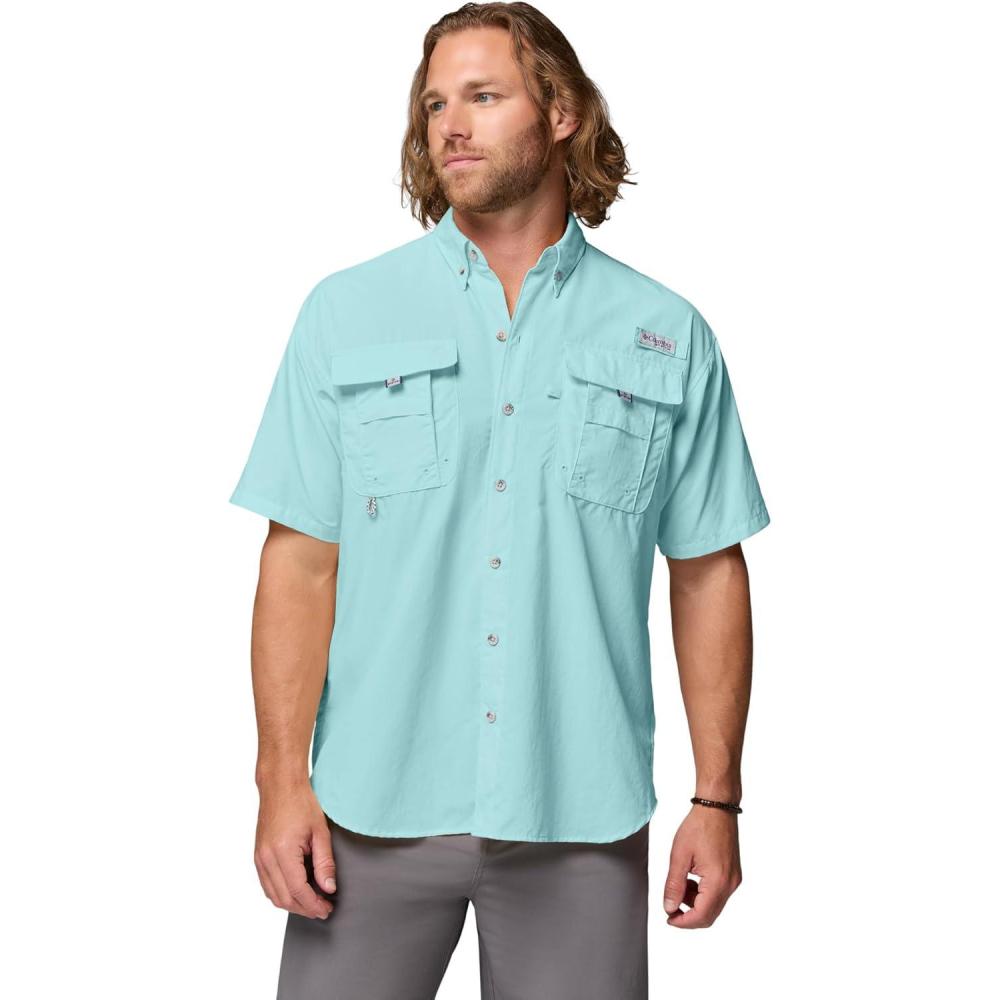imageColumbia Mens PFG Bahama II Short Sleeve ShirtGulf Stream