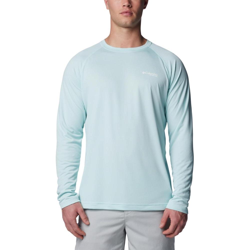 imageColumbia Mens PFG Solar Stream Long SleeveIcy Morn