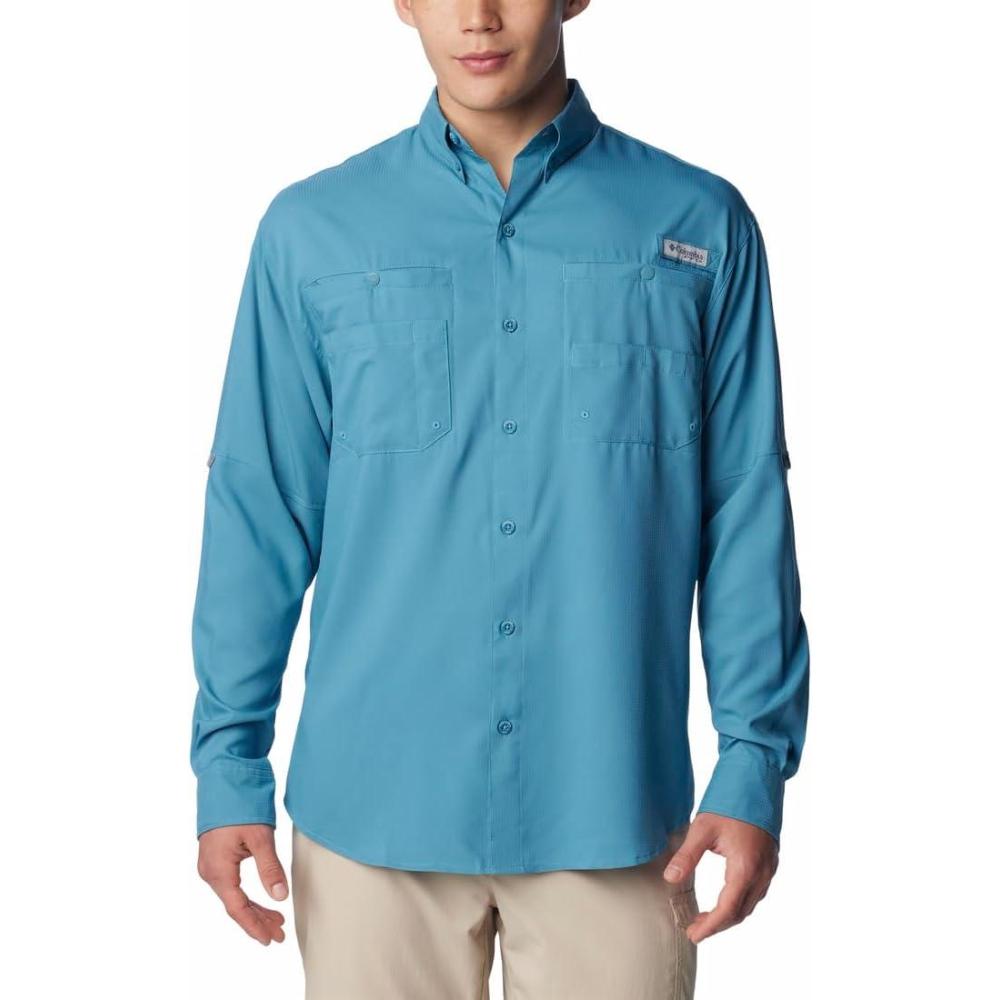 imageColumbia Mens PFG Tamiami Ii Long Sleeve ShirtCanyon Blue