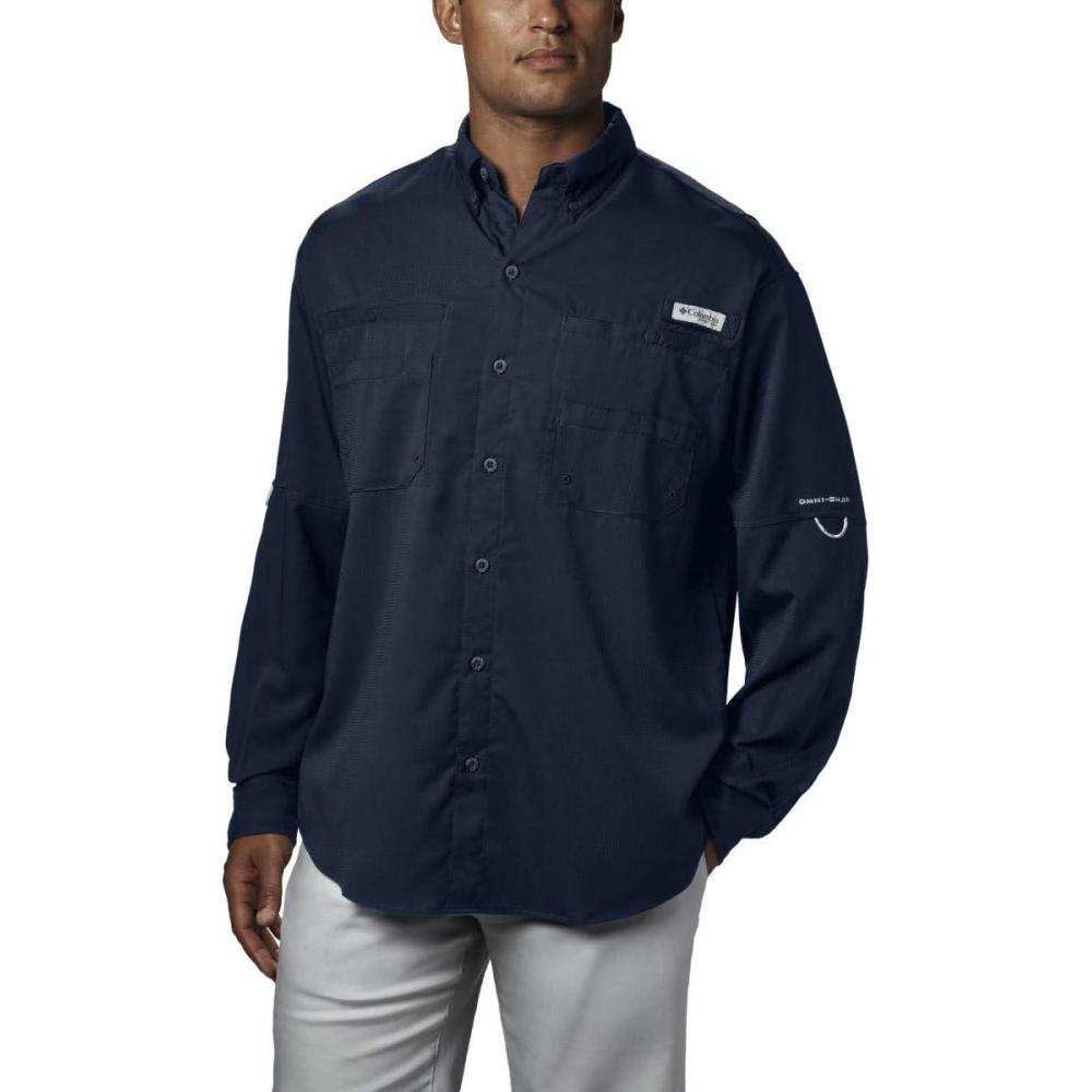 imageColumbia Mens PFG Tamiami Ii Long Sleeve ShirtCollegiate Navy