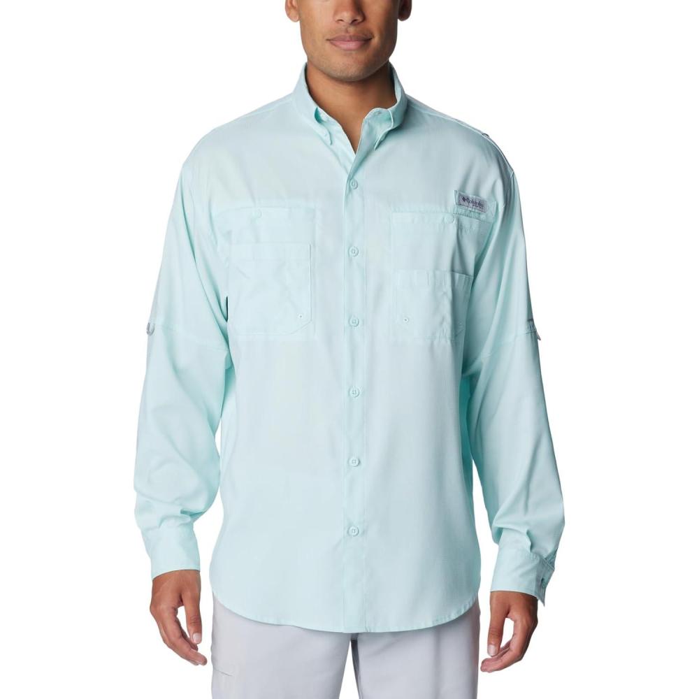imageColumbia Mens PFG Tamiami Ii Long Sleeve ShirtIcy Morn