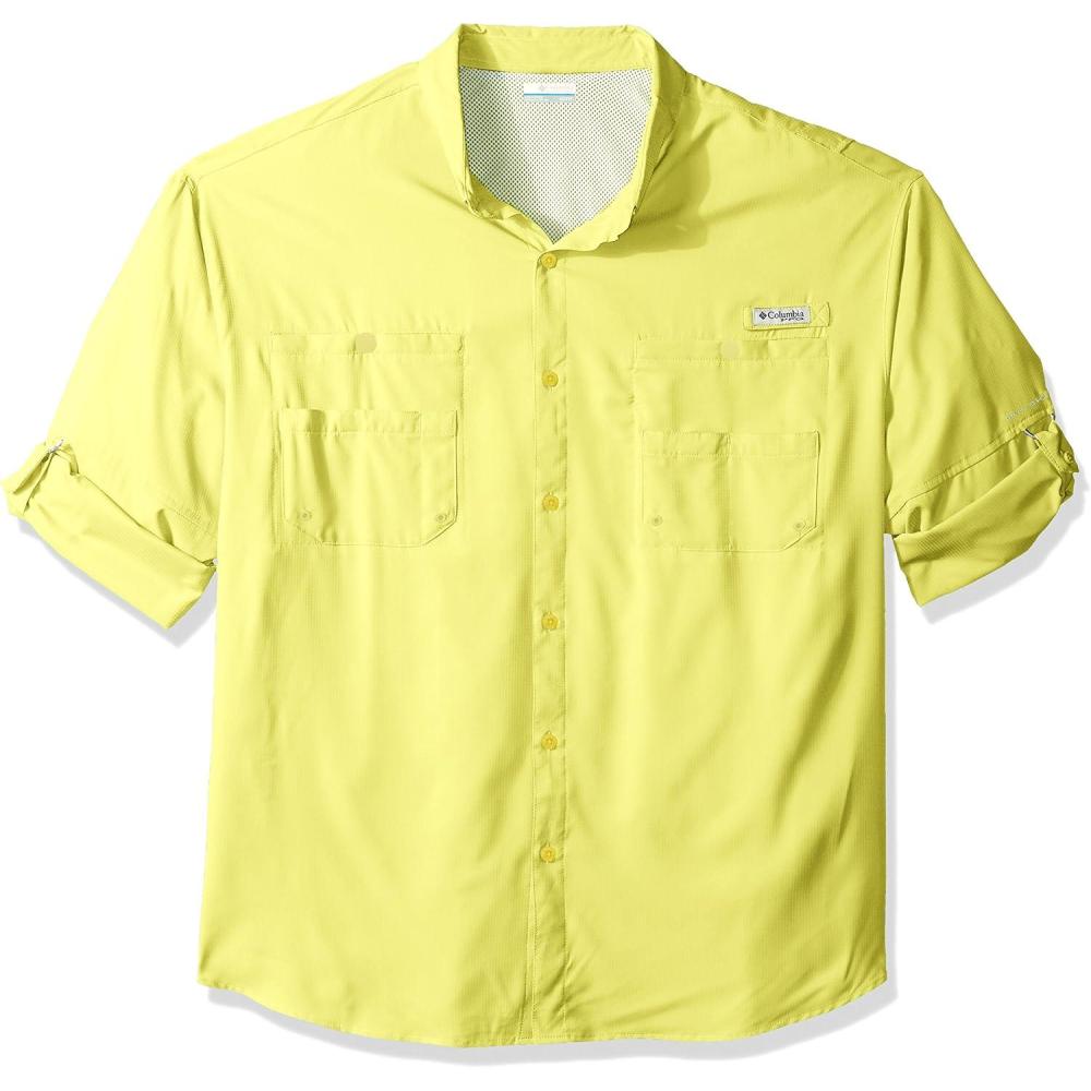 imageColumbia Mens PFG Tamiami Ii Long Sleeve ShirtNeon Light