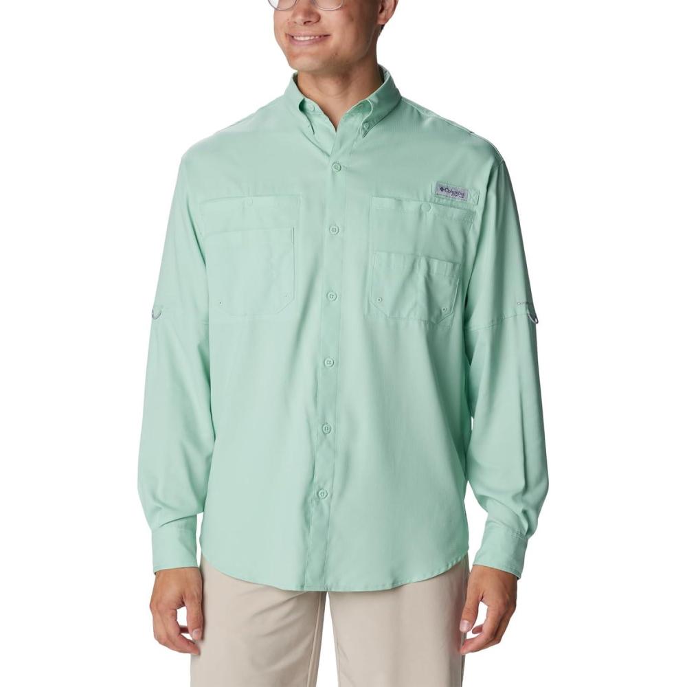 imageColumbia Mens PFG Tamiami Ii Long Sleeve ShirtNew Mint