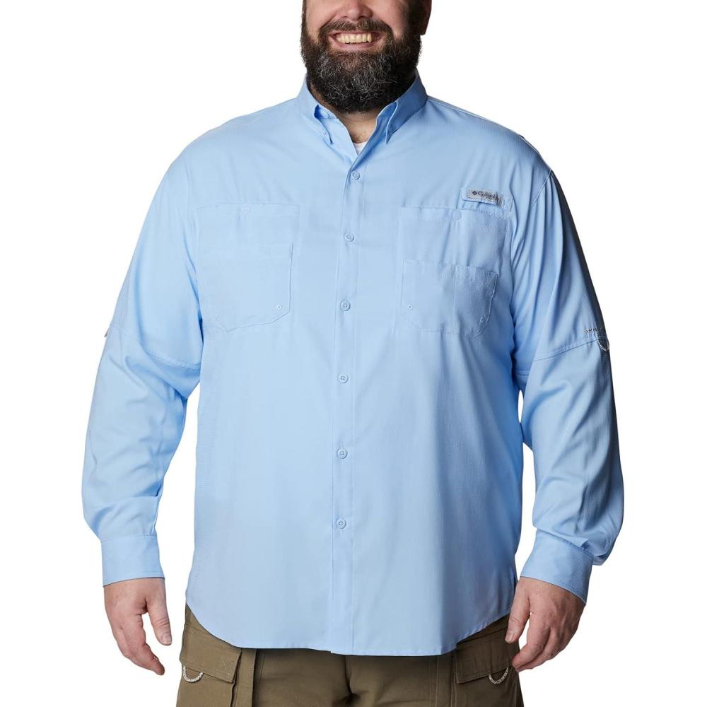 imageColumbia Mens PFG Tamiami Ii Long Sleeve ShirtSail