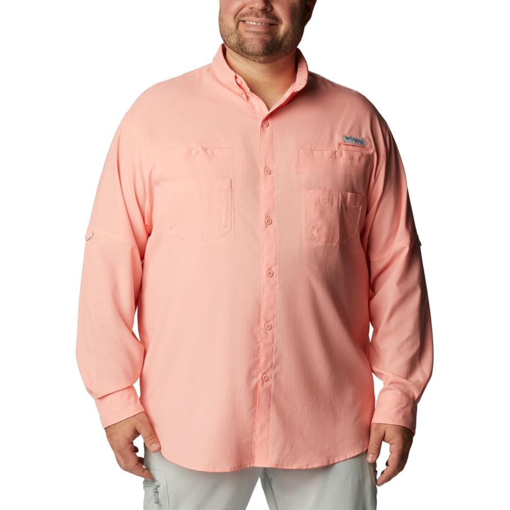 imageColumbia Mens PFG Tamiami Ii Long Sleeve ShirtSorbet