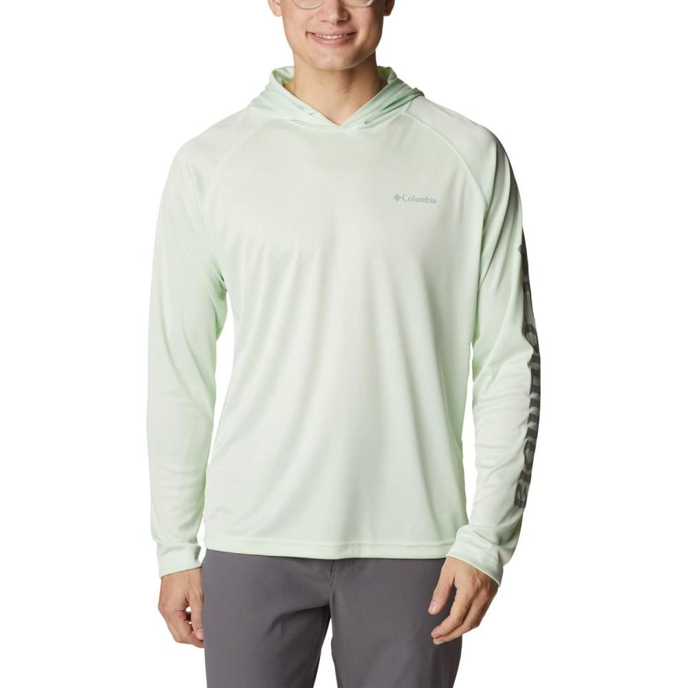 imageColumbia Mens PFG Uncharted HoodieIce Green