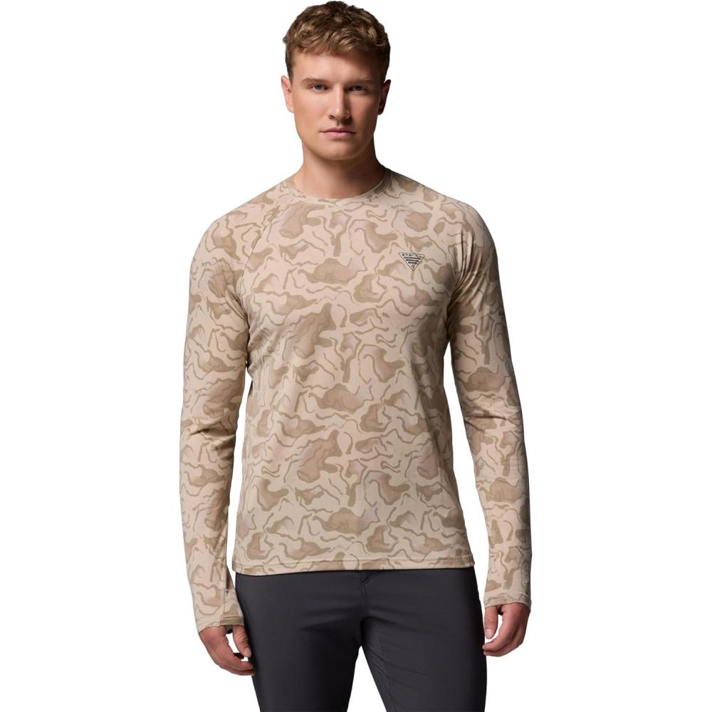 imageColumbia Mens PFG Uncharted Long SleeveAncient Fossil Swamplands