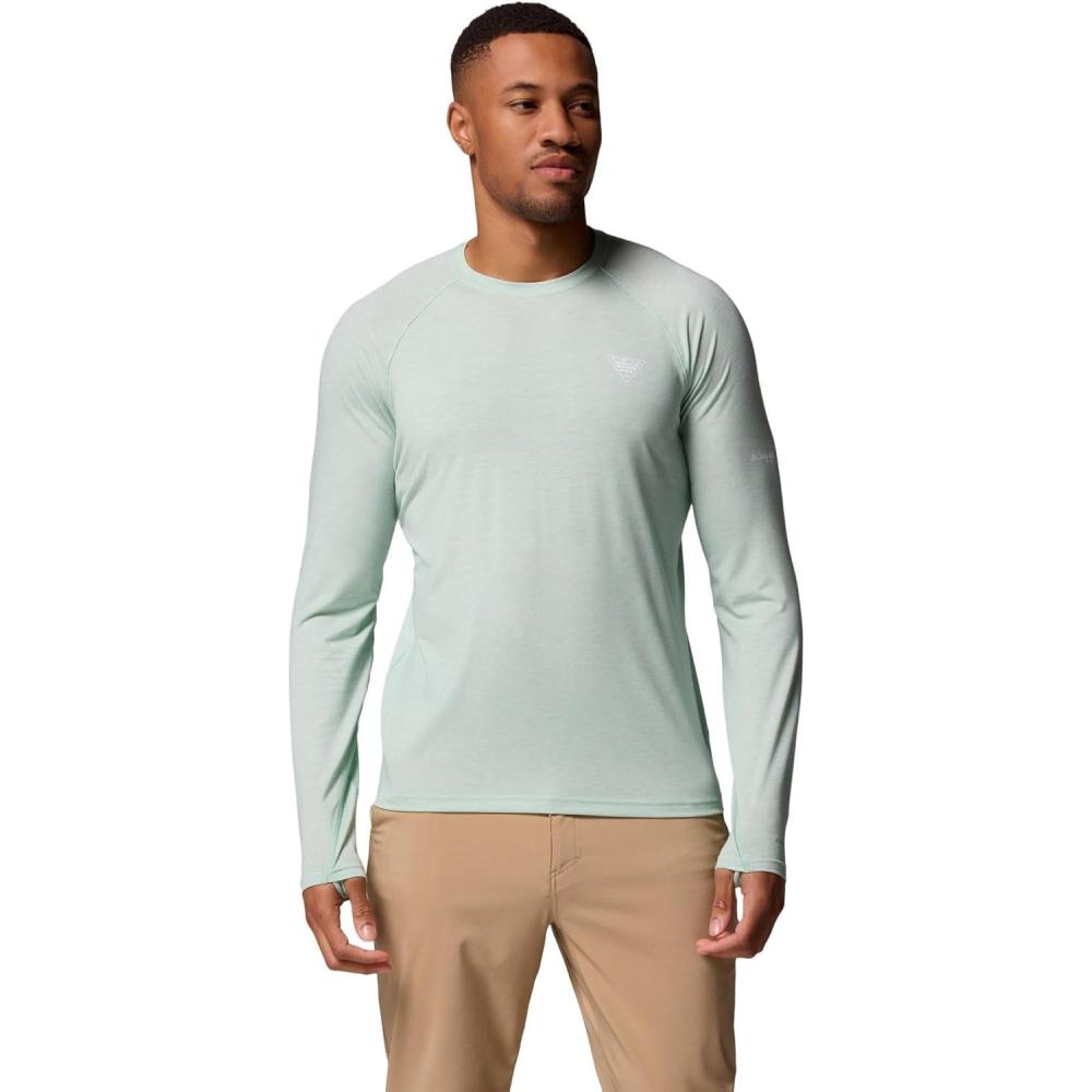 imageColumbia Mens PFG Uncharted Long SleeveMisty Jade Heather