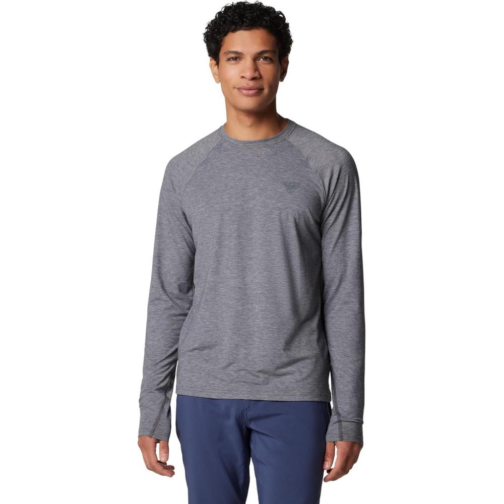 imageColumbia Mens PFG Uncharted Long SleeveShark Heather