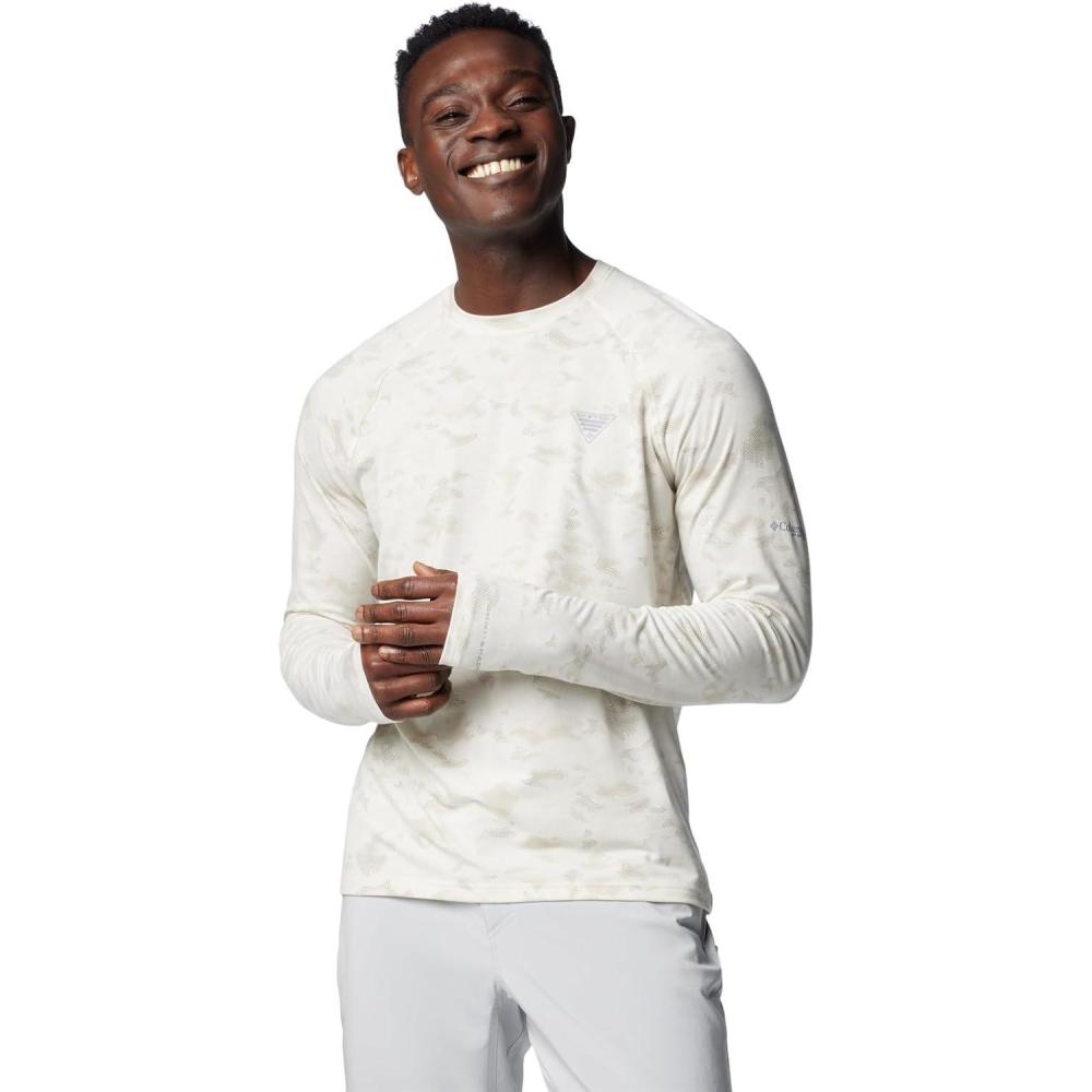 imageColumbia Mens PFG Uncharted Long SleeveStone Uncharted Waters