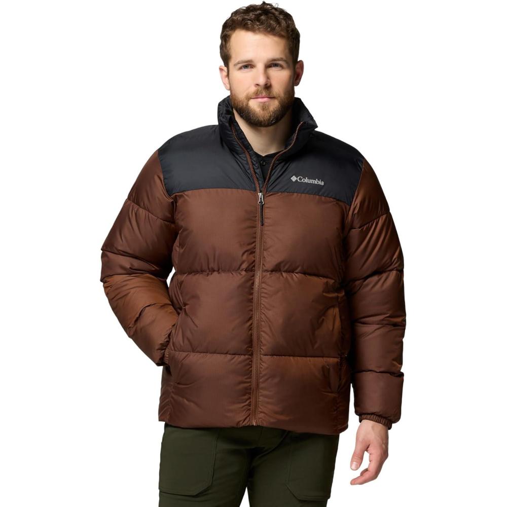 imageColumbia Mens Puffect Iii JacketTobaccoBlack