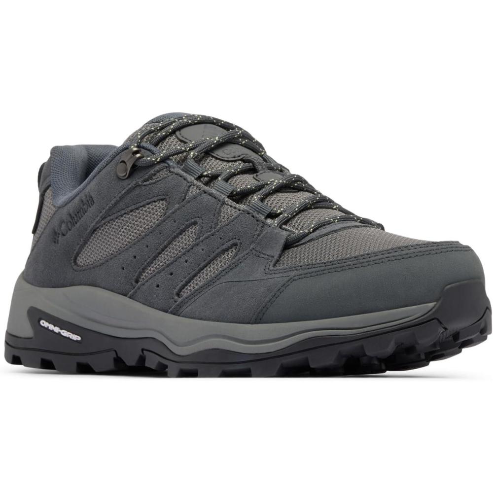 imageColumbia Mens Redmond IV Low WaterproofGraphiteCitron Haze