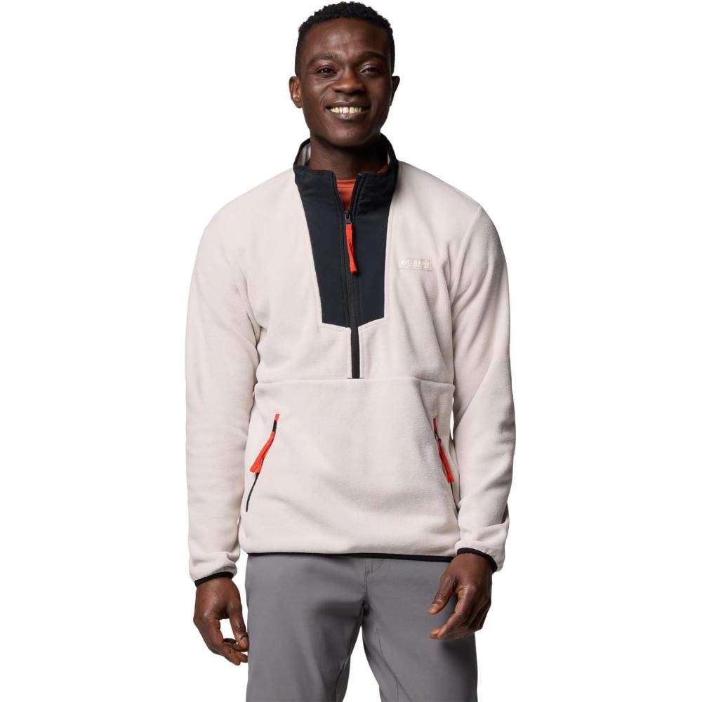 imageColumbia Mens Sequoia Grove Half Zip FleeceDark StoneBlack