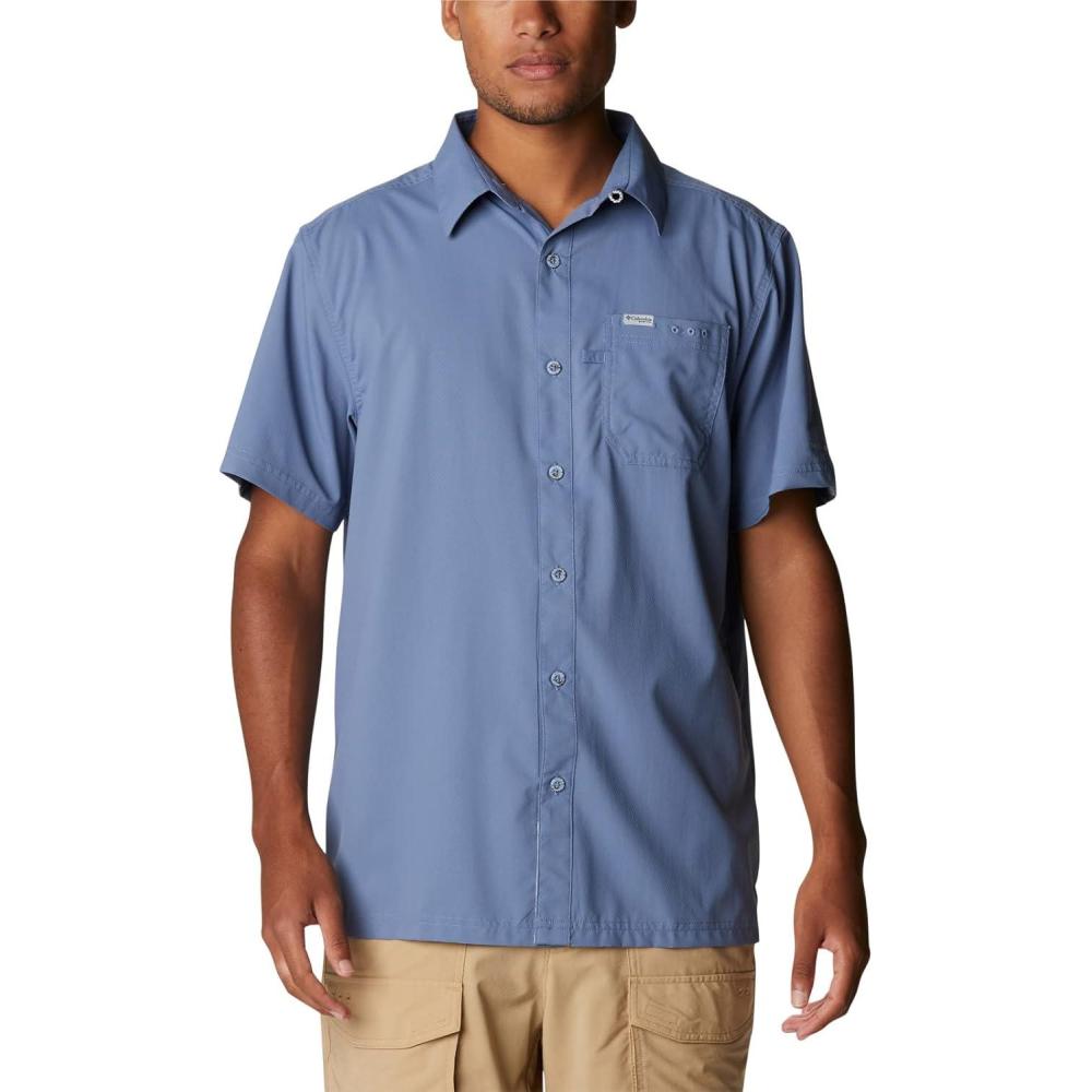 imageColumbia Mens Slack Tide Camp ShirtBluestone