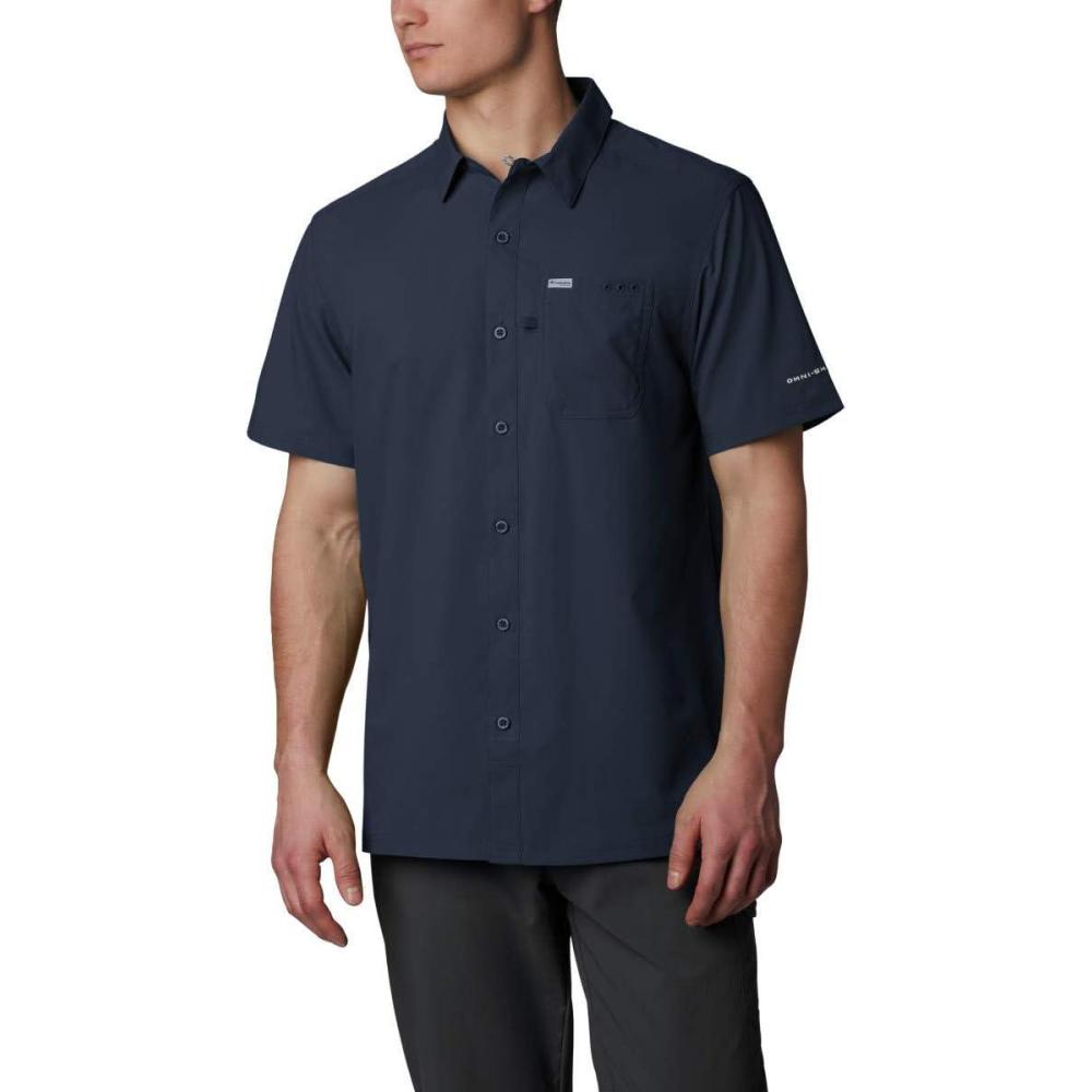 imageColumbia Mens Slack Tide Camp ShirtCollegiate Navy