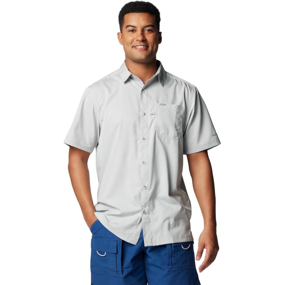 imageColumbia Mens Slack Tide Camp ShirtCool Grey