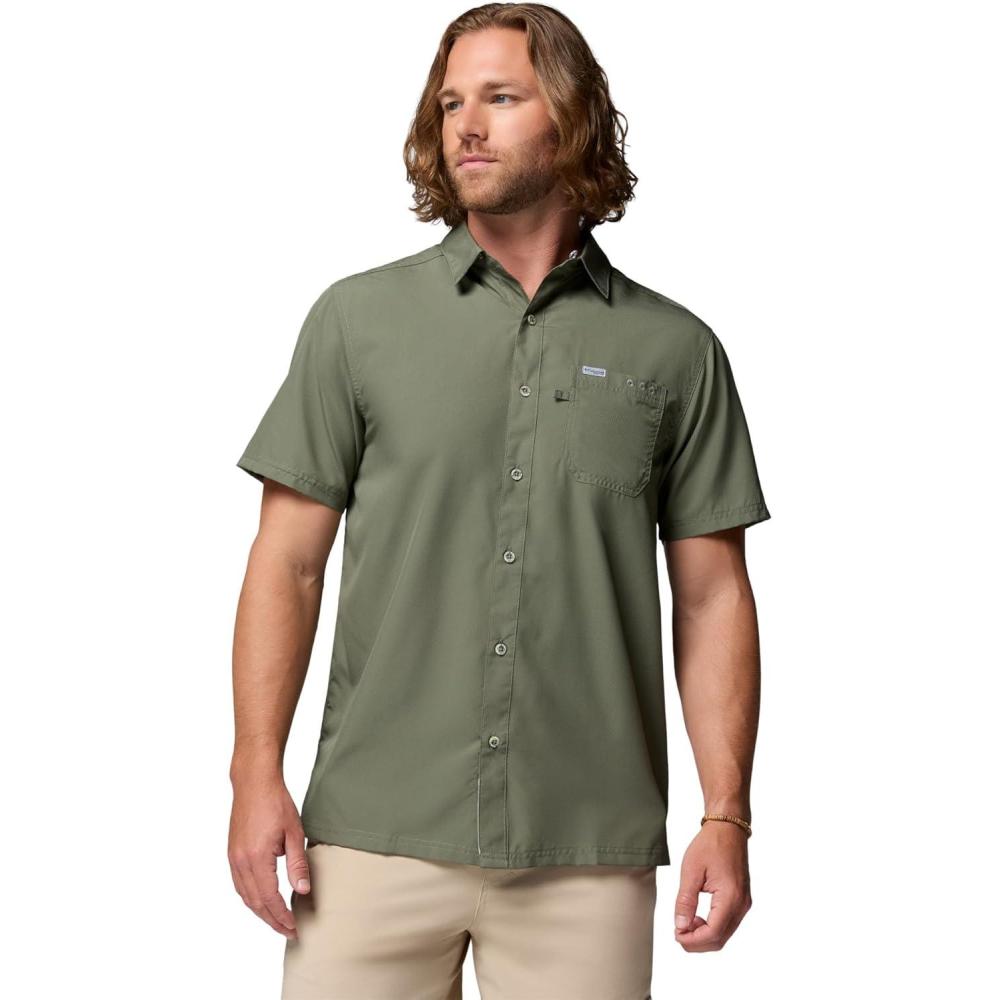 imageColumbia Mens Slack Tide Camp ShirtCypress