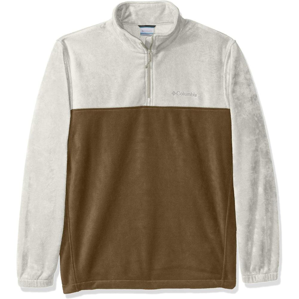 imageColumbia Mens Steens Mountain Half Zip Soft Fleece JacketStone Delta
