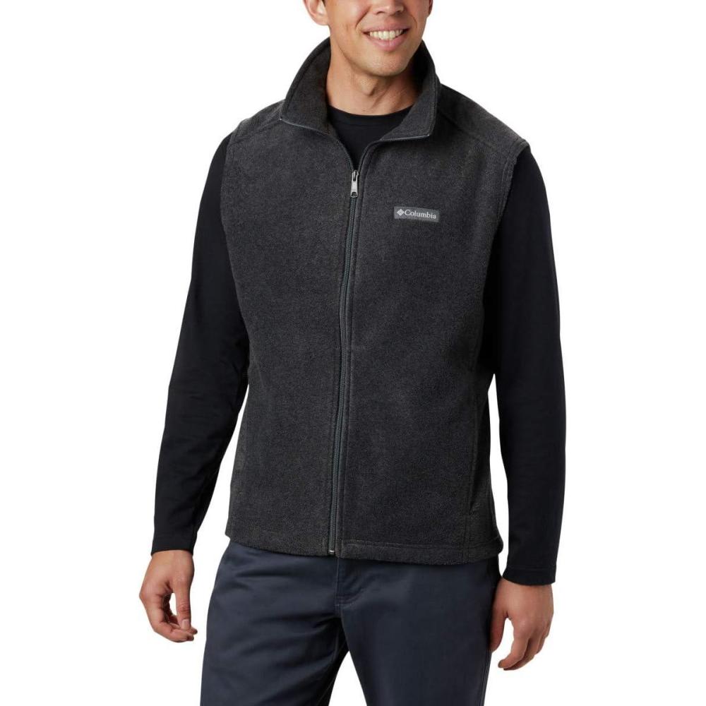 imageColumbia Mens Steens Mountain VestCharcoal Heather