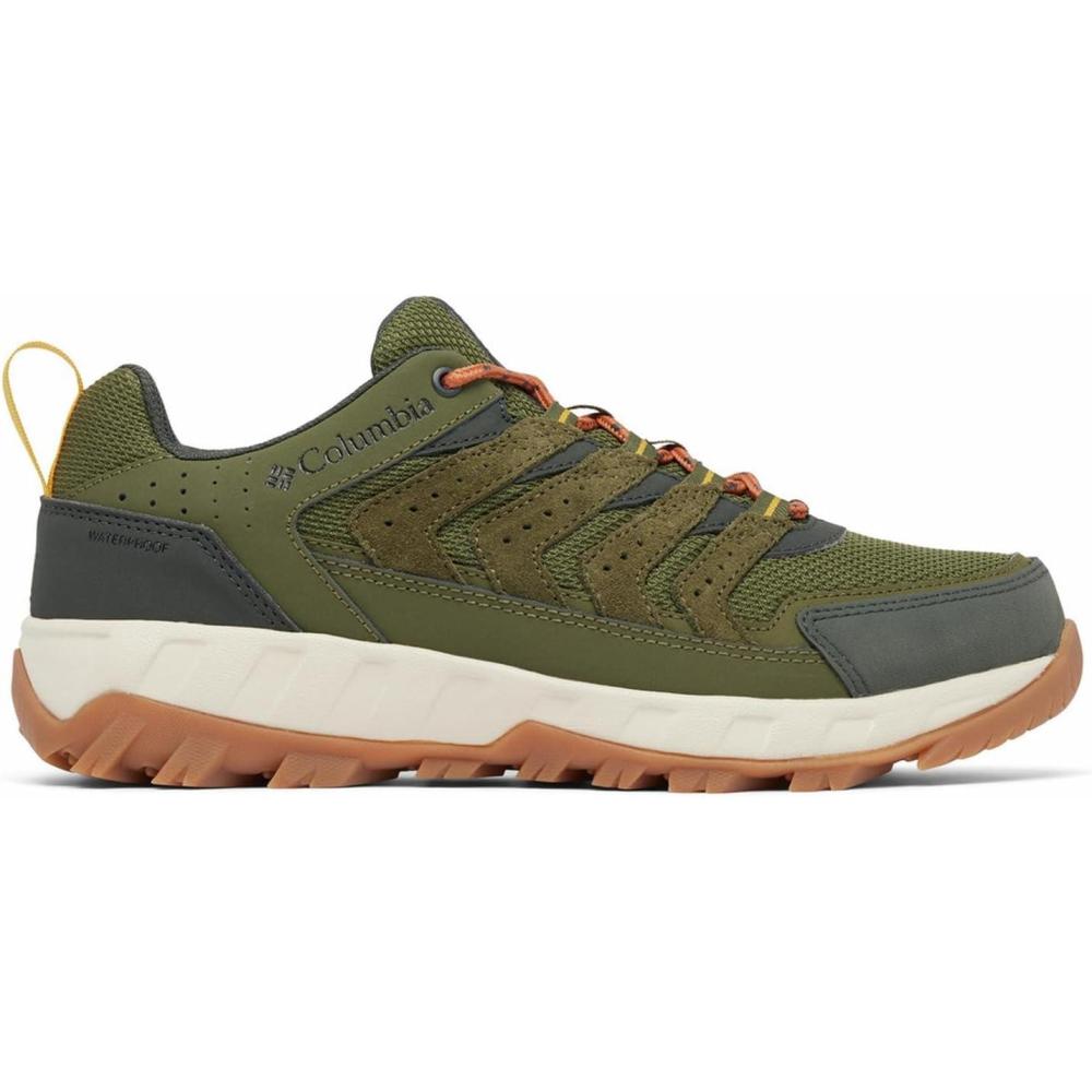 imageColumbia Mens Strata Trail Low Waterproof Hiking ShoesNoriGolden Yellow