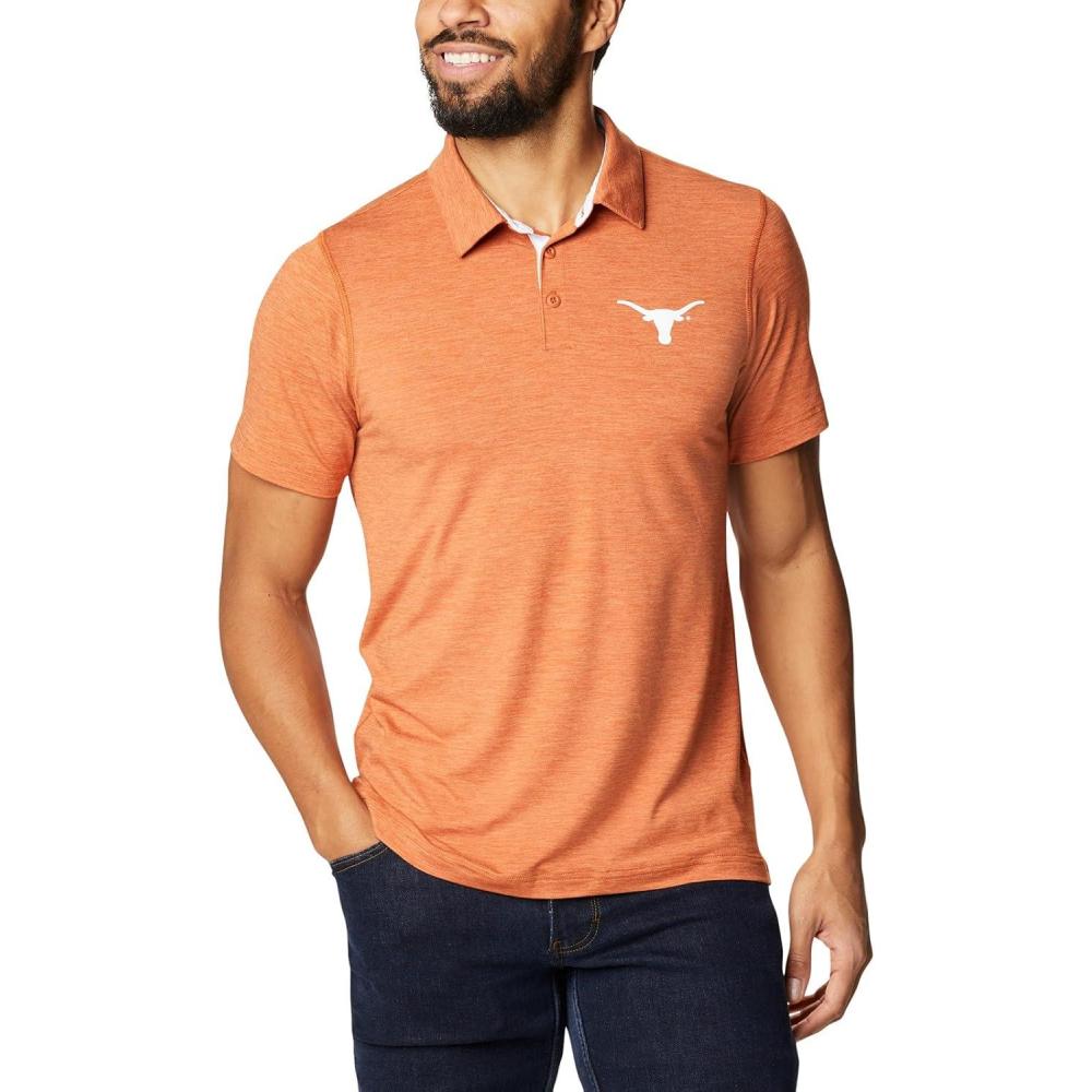 imageColumbia Mens Tech Trail PoloTex Cedar