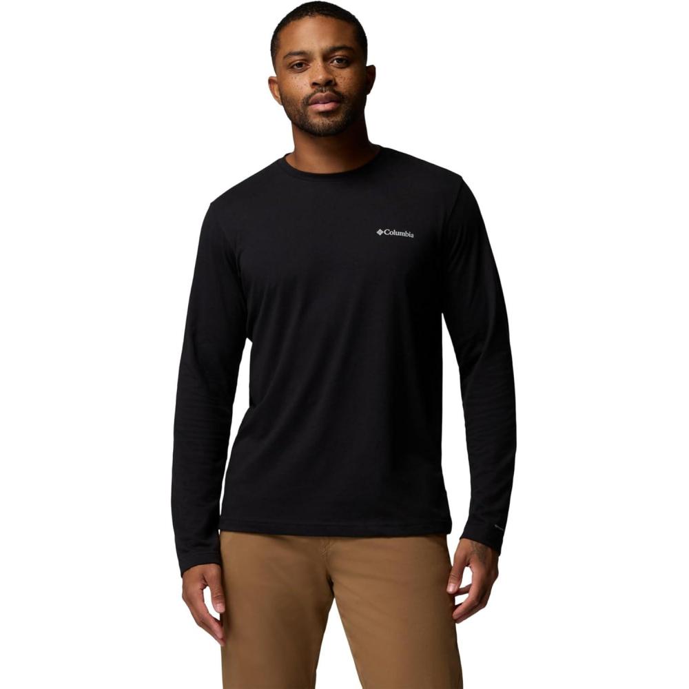 imageColumbia Mens Thistletown Hills Long Sleeve CrewBlack