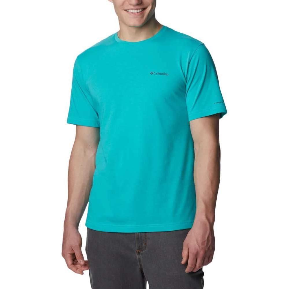 imageColumbia Mens Thistletown Hills Short SleeveBright Aqua
