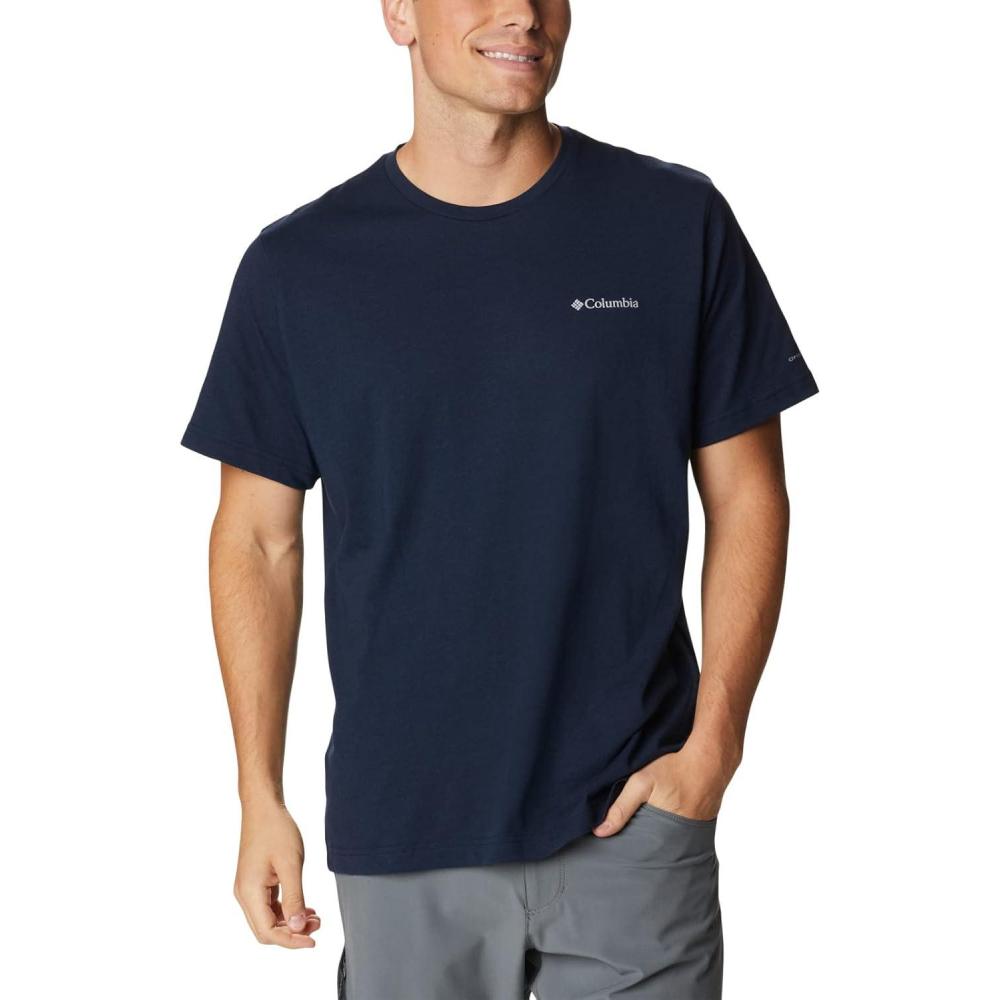 imageColumbia Mens Thistletown Hills Short SleeveCollegiate Navy Heather