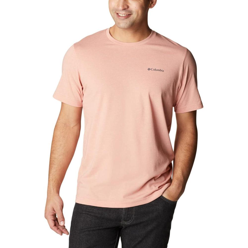 imageColumbia Mens Thistletown Hills Short SleeveDark Coral Heather