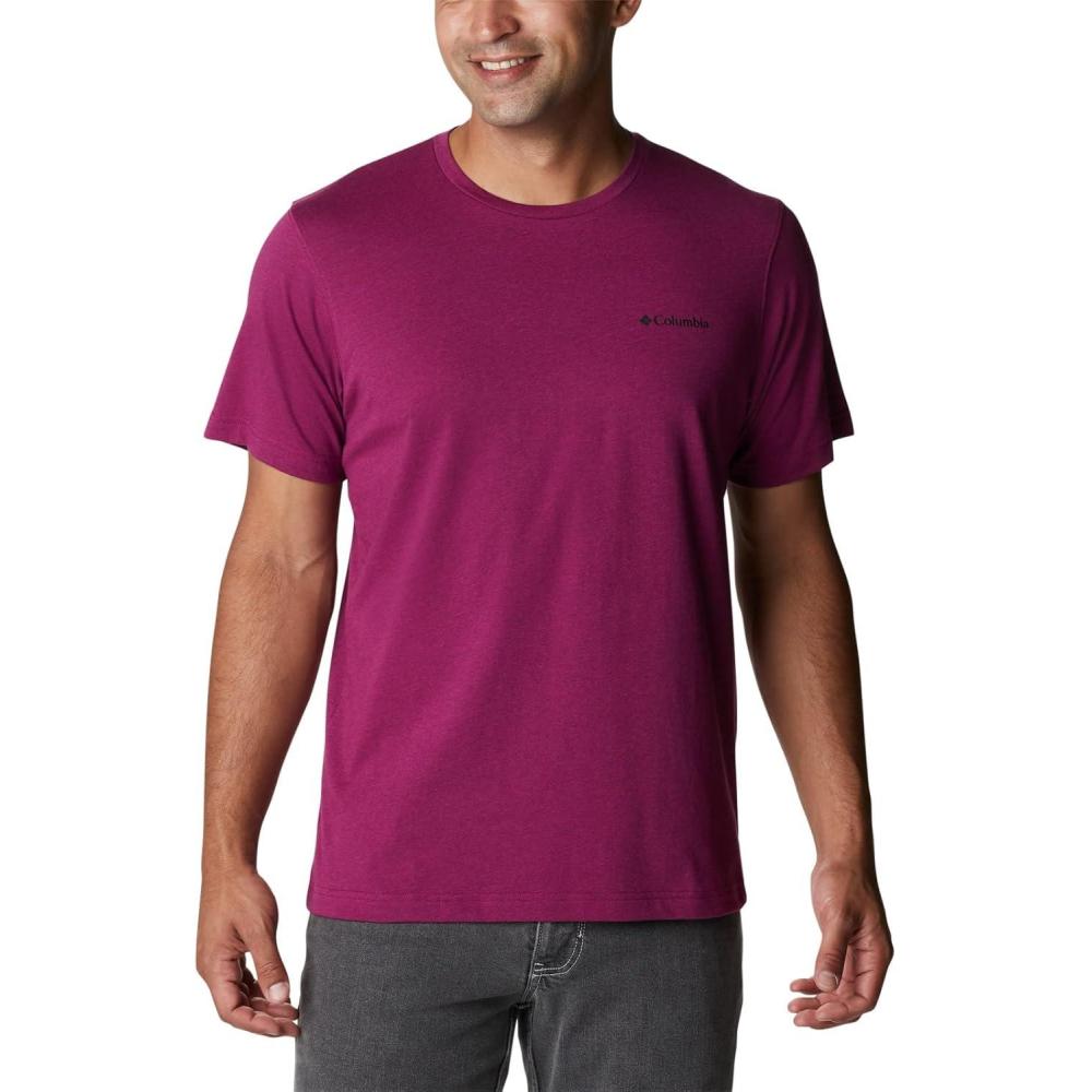 imageColumbia Mens Thistletown Hills Short SleeveRed Onion Heather