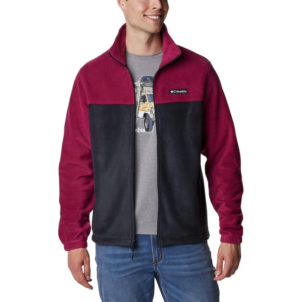imageColumbia Steens Mountain 20 Full Zip Fleece JacketRed OnionBlack