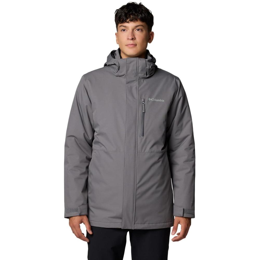 imageColumbia mens Abiqua Falls Interchange JacketCity Grey