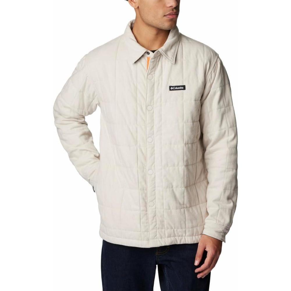 imageColumbia mens Landroamer Quilted Shirt JacketLandroamer Quilted Shirt JacketDark Stone