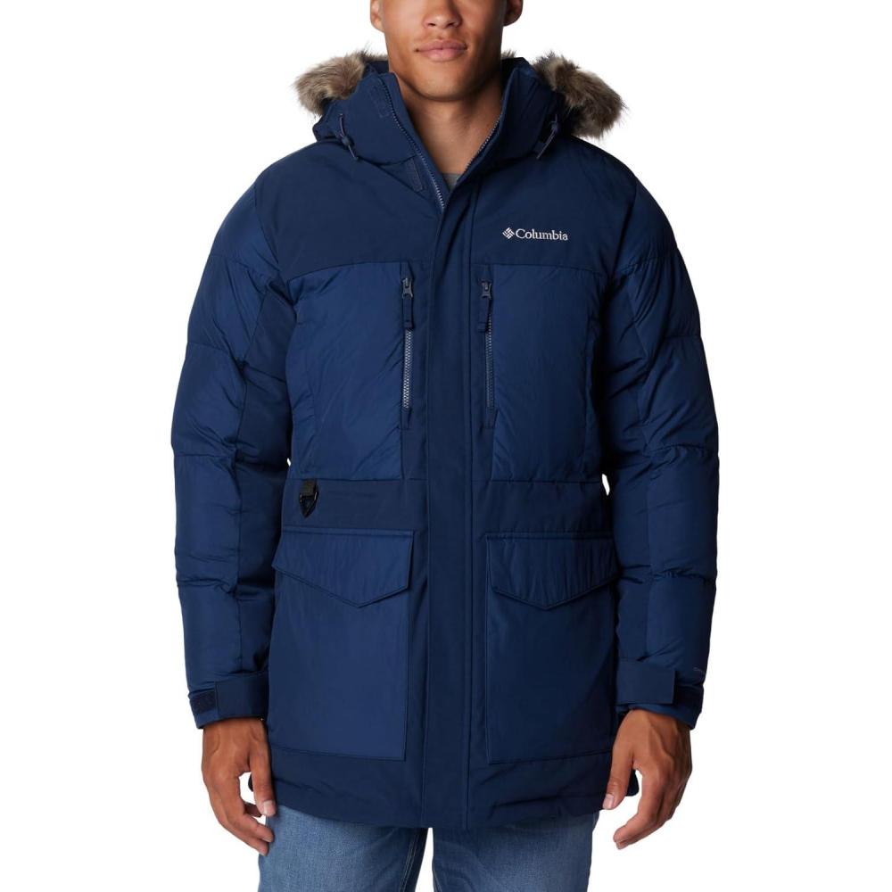imageColumbia mens Marquam Peak Fusion II ParkaCollegiate Navy