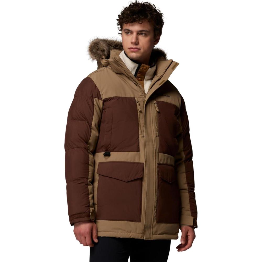 imageColumbia mens Marquam Peak Fusion II ParkaDeltaTobacco
