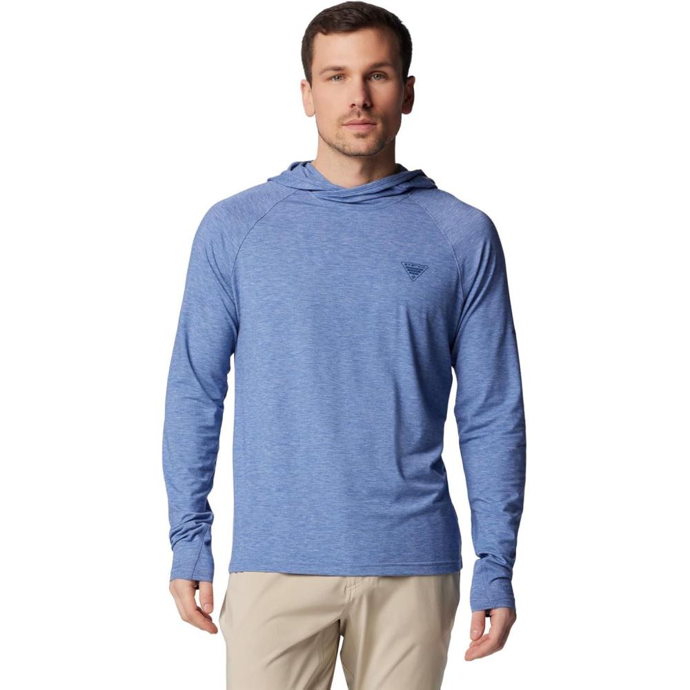 imageColumbia mens Pfg Uncharted HoodieBluebell Heather