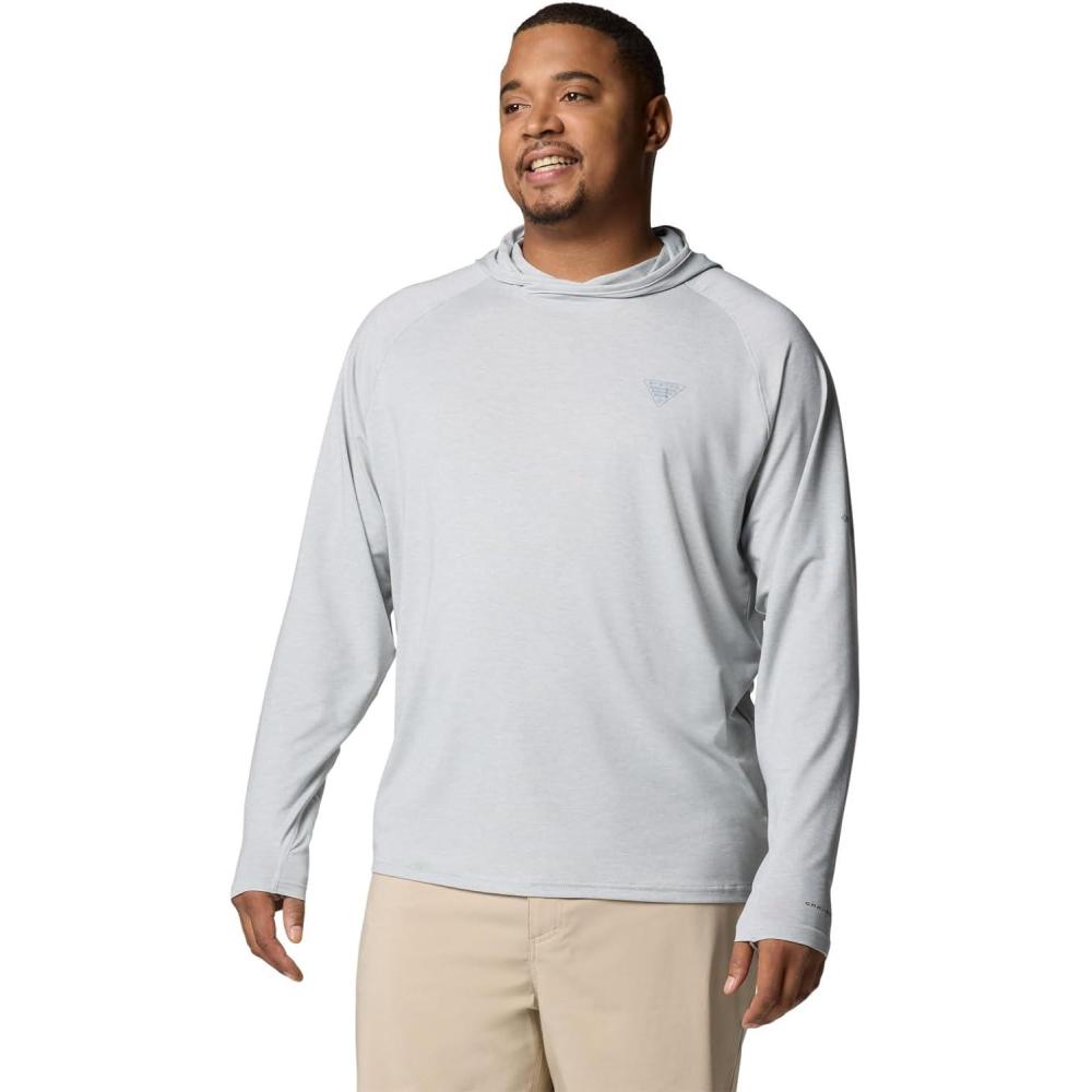 imageColumbia mens Pfg Uncharted HoodieCool Grey Heather
